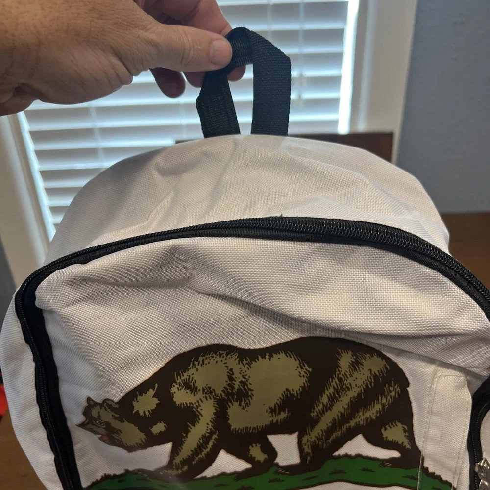 California Republic State Flag Backpack 15